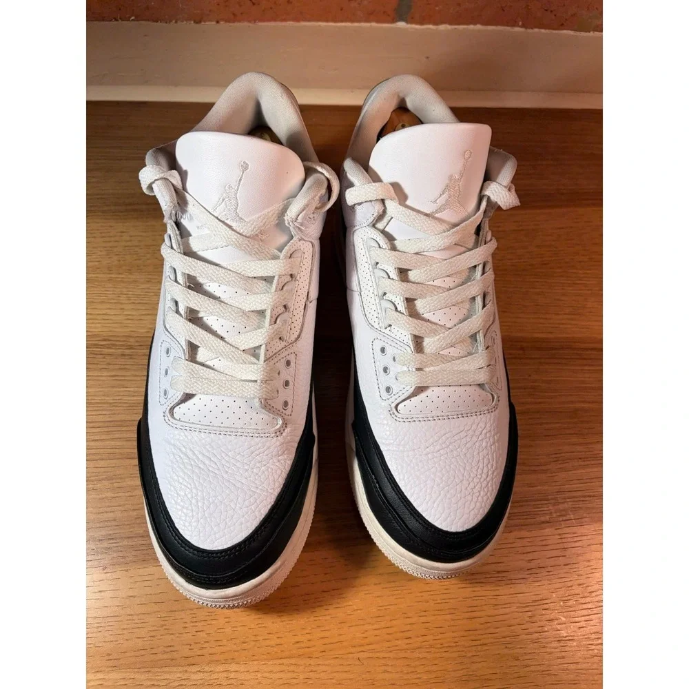 Size 10.5 - Jordan 3 Retro SP x Fragment Design Mid White DA3595-100 Pre-owned
